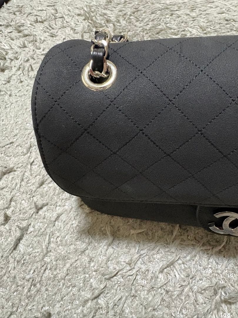 ③バックスキン風　　チェーンバッグ　ノベルティ