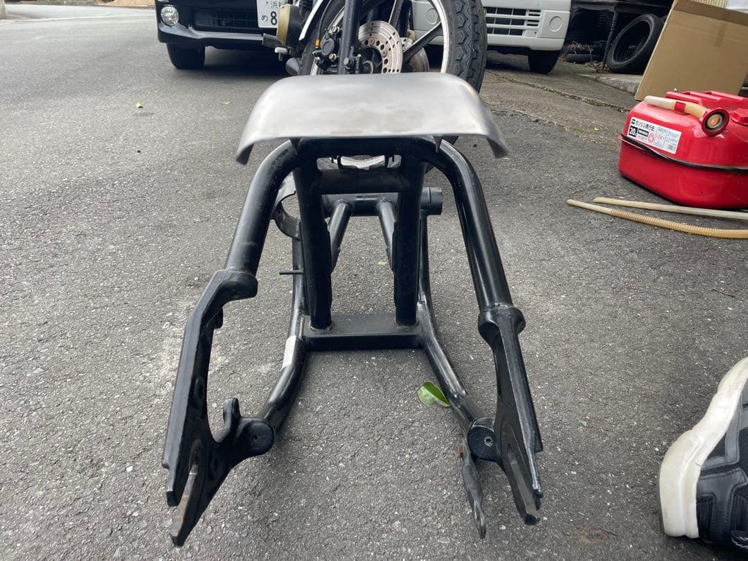 ドラッグスター400用ショートフラットフェンダーキットKIT　ボルトオン　bsc