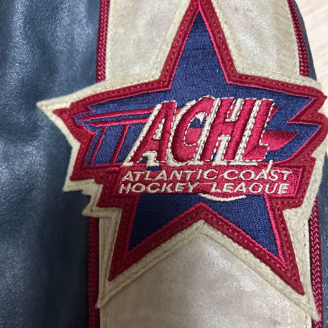 AVIREX 90s AII Star Goalers ACHLレザージャケット