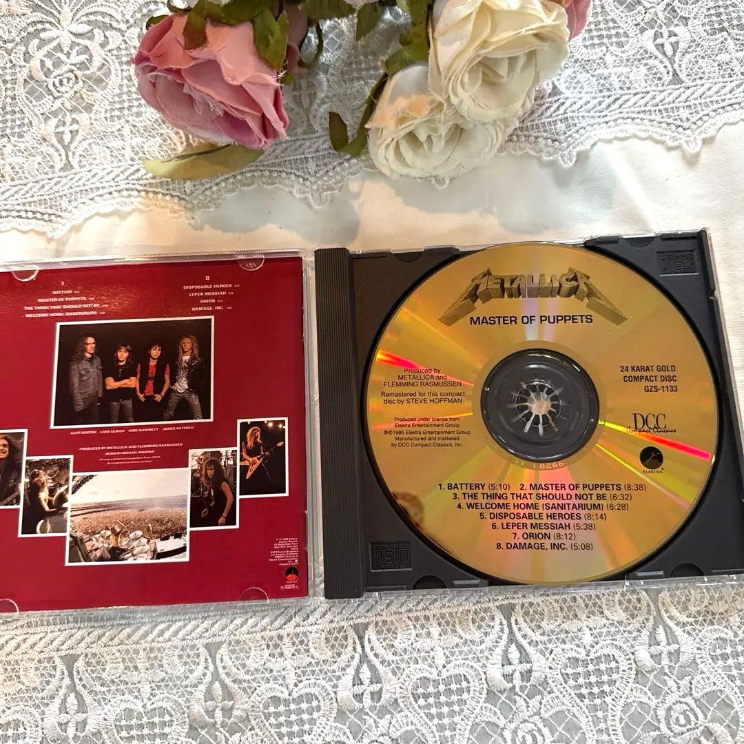 洋楽 llica Master of Puppets 24K Gold CD