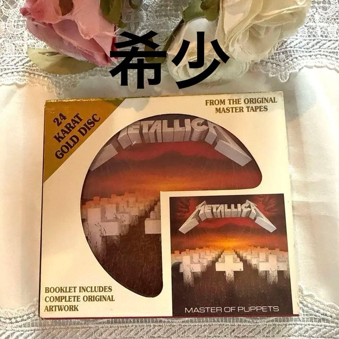 洋楽 llica Master of Puppets 24K Gold CD
