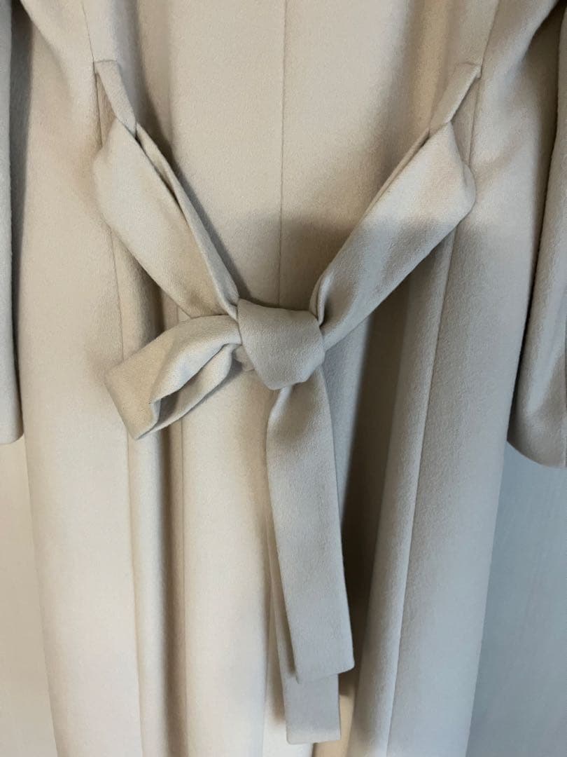 【未使用】　ROPÉ ロングコート　M ホワイト