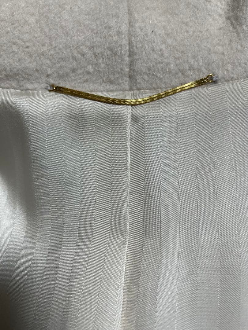 【未使用】　ROPÉ ロングコート　M ホワイト