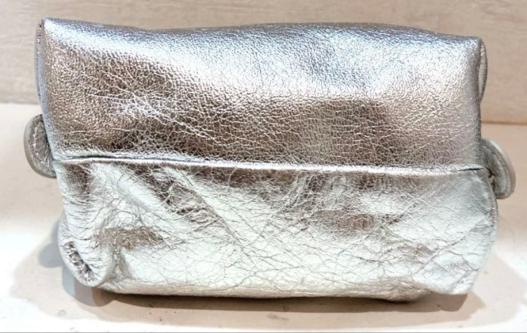 【極美品】MARCO MASI ショルダーバッグ　シルバー