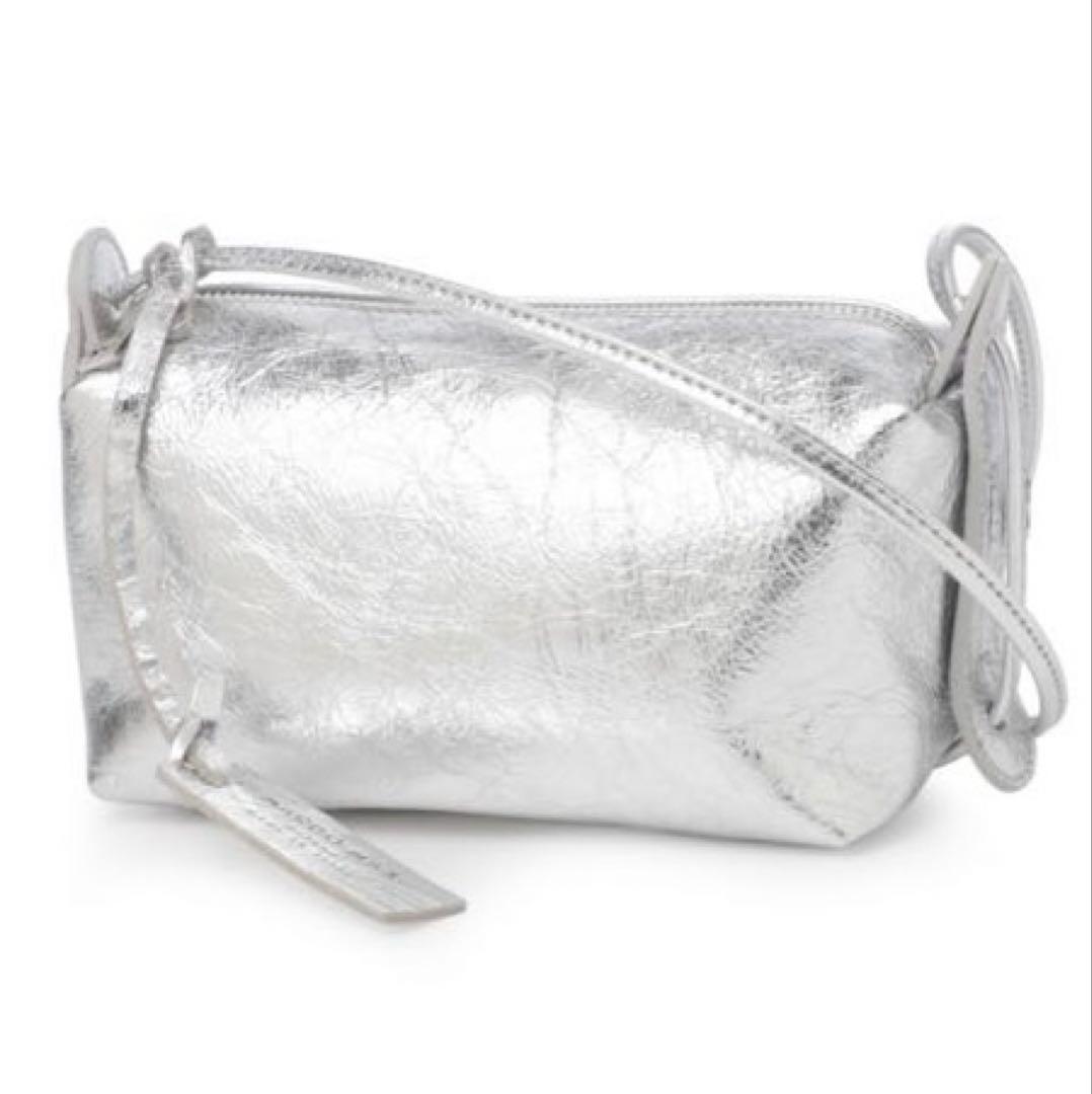 【極美品】MARCO MASI ショルダーバッグ　シルバー