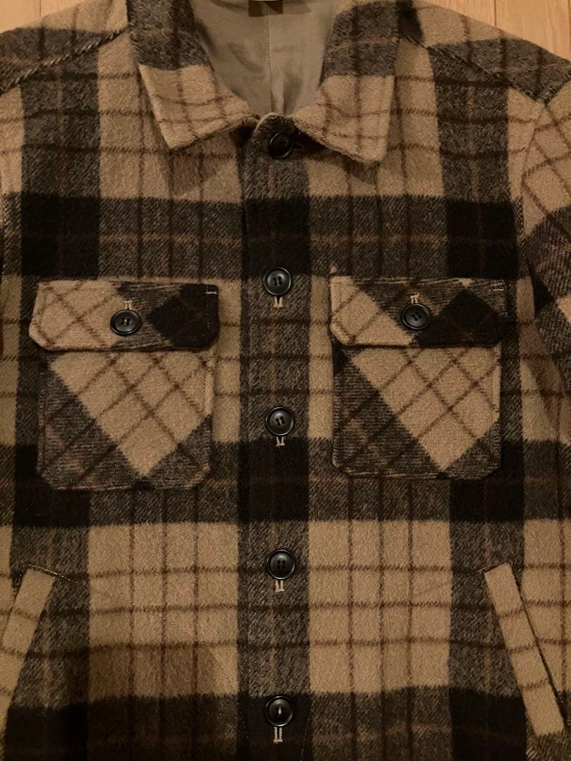 【ターキー】　ロンハーマン RHC メルトン CPO チェックジャケット