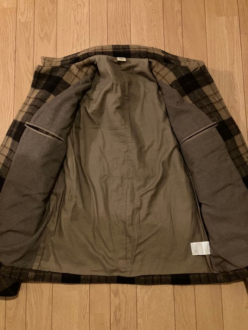 【ターキー】　ロンハーマン RHC メルトン CPO チェックジャケット