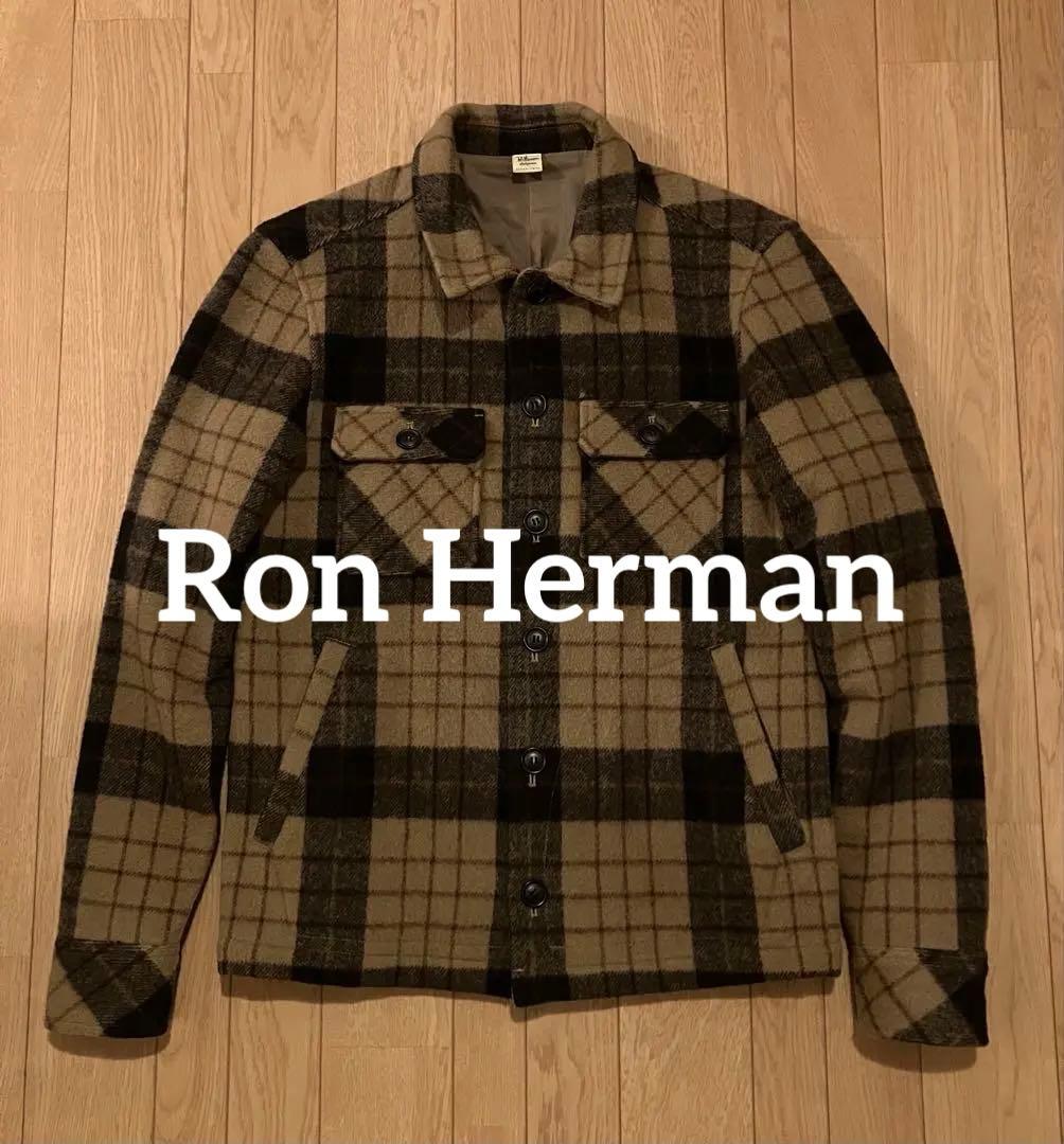 【ターキー】　ロンハーマン RHC メルトン CPO チェックジャケット