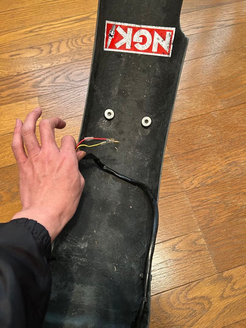 kiri サマ専用sr400FRP製リアフェンダー　　GOODS製