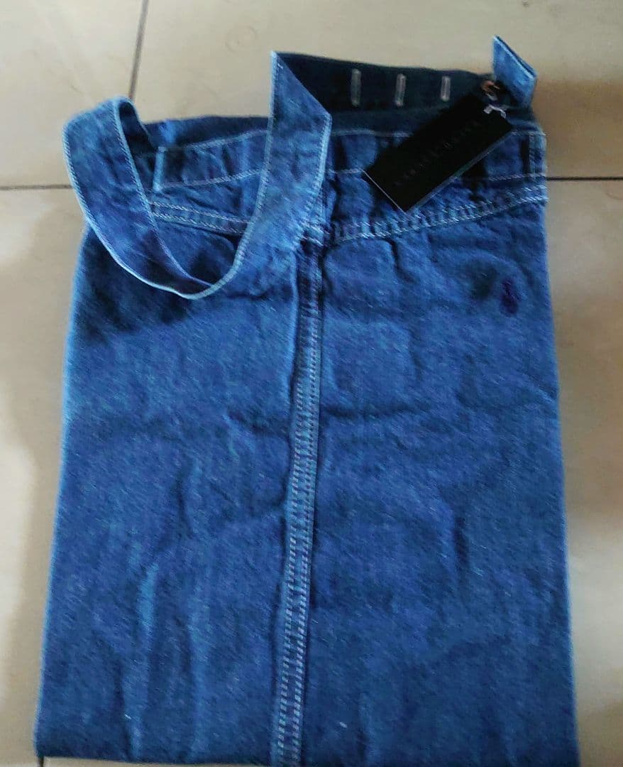 RALPH LAUREN 　ラルフローレン　ホーム　 デニム　エプロン