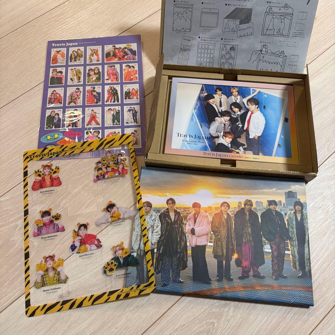 Travis Japanカレンダー2025.4→2026.3