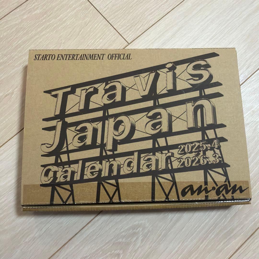 Travis Japanカレンダー2025.4→2026.3