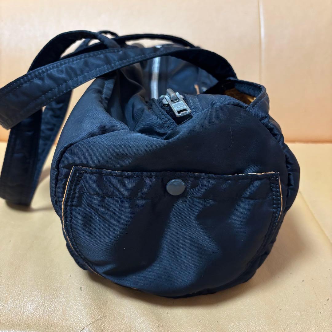 【美品】PORTER タンカー ダッフル ミニボストンバッグ ドラム S