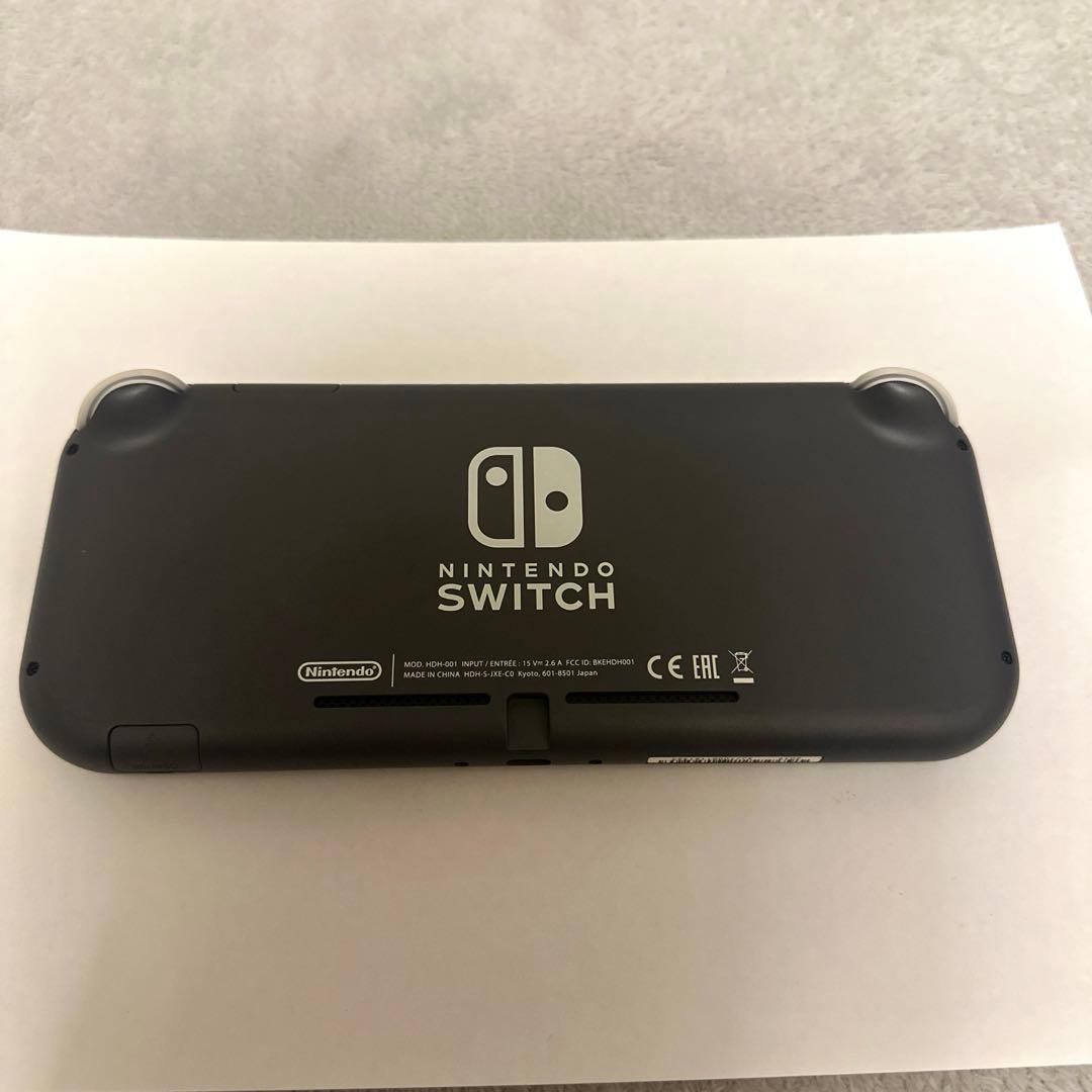 Nintendo Switch Lite グレー モンスターハンターライズ値下げ