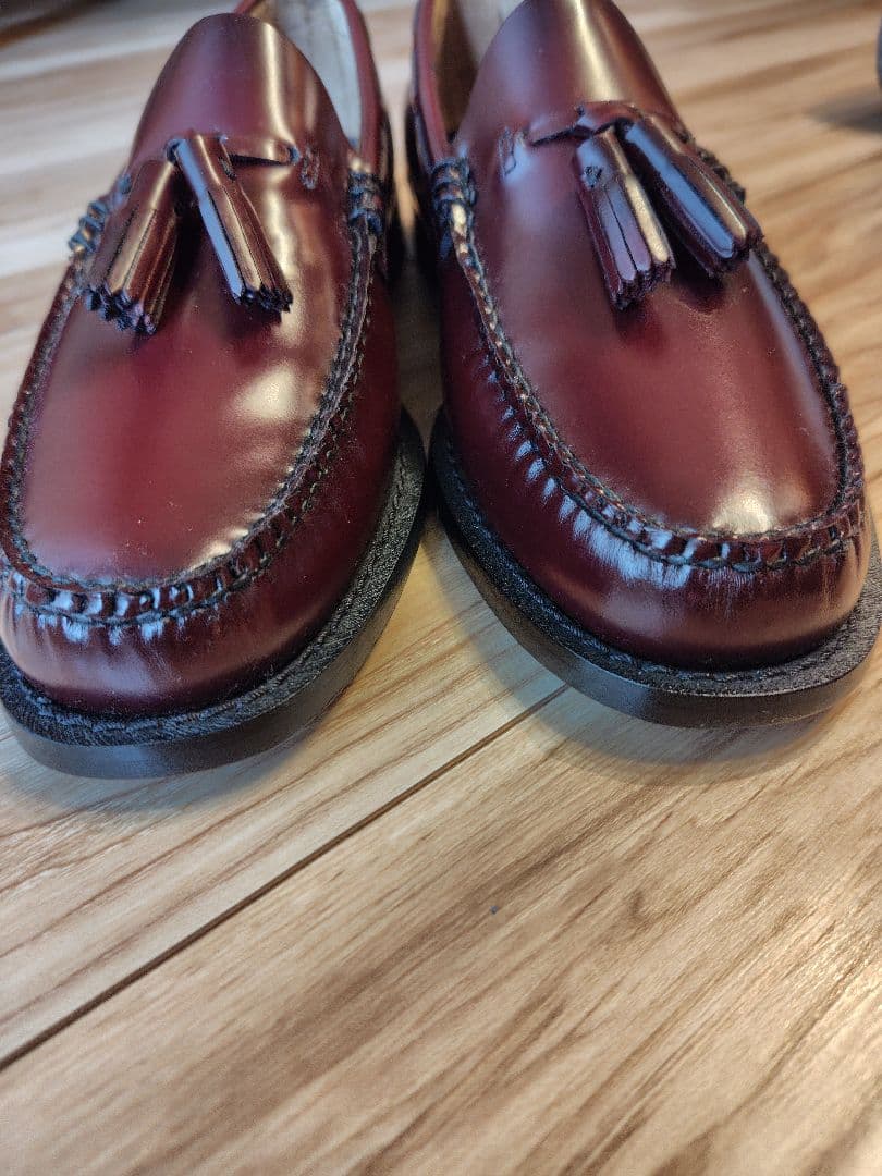 G.H.BASS タッセルローファー ワイン　11015 ONN LARKIN