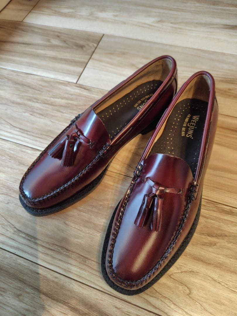 G.H.BASS タッセルローファー ワイン　11015 ONN LARKIN