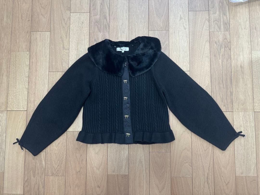 最終値下げ！Super Beauty フアーコート カーディガン 4way 42