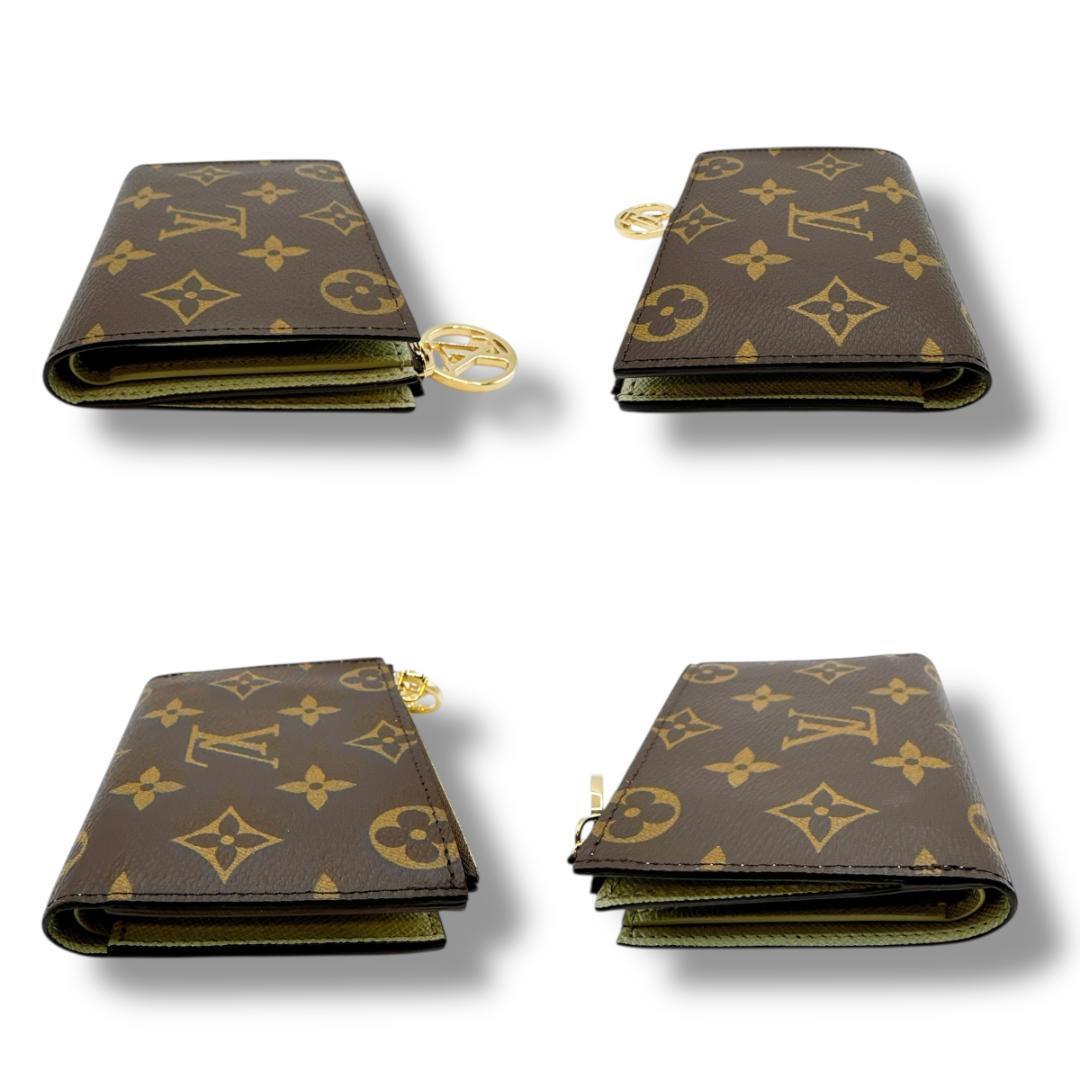 ルイヴィトンM11380 ポルトフォイユリサ コンパクトウォレット 2つ折り財布