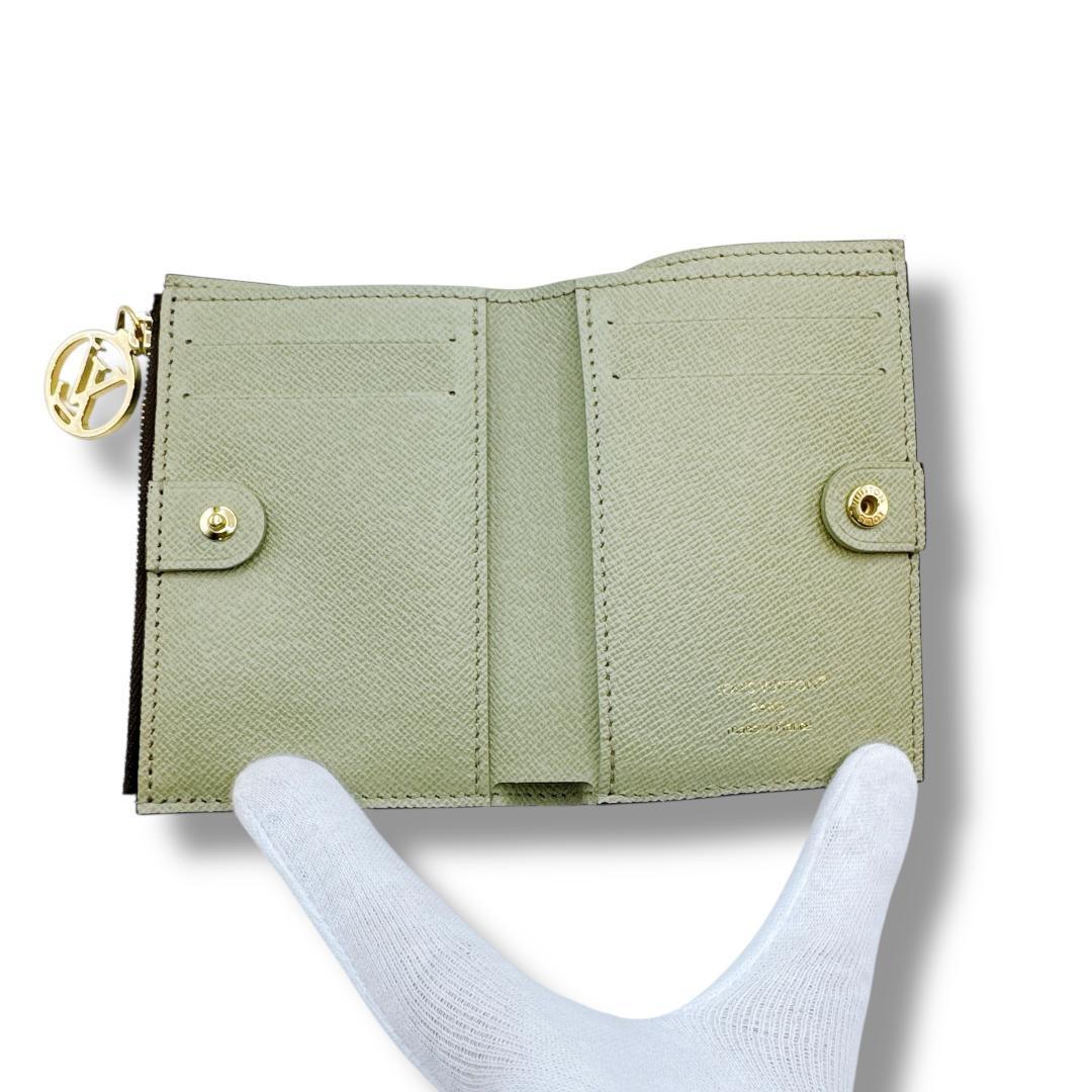 ルイヴィトンM11380 ポルトフォイユリサ コンパクトウォレット 2つ折り財布