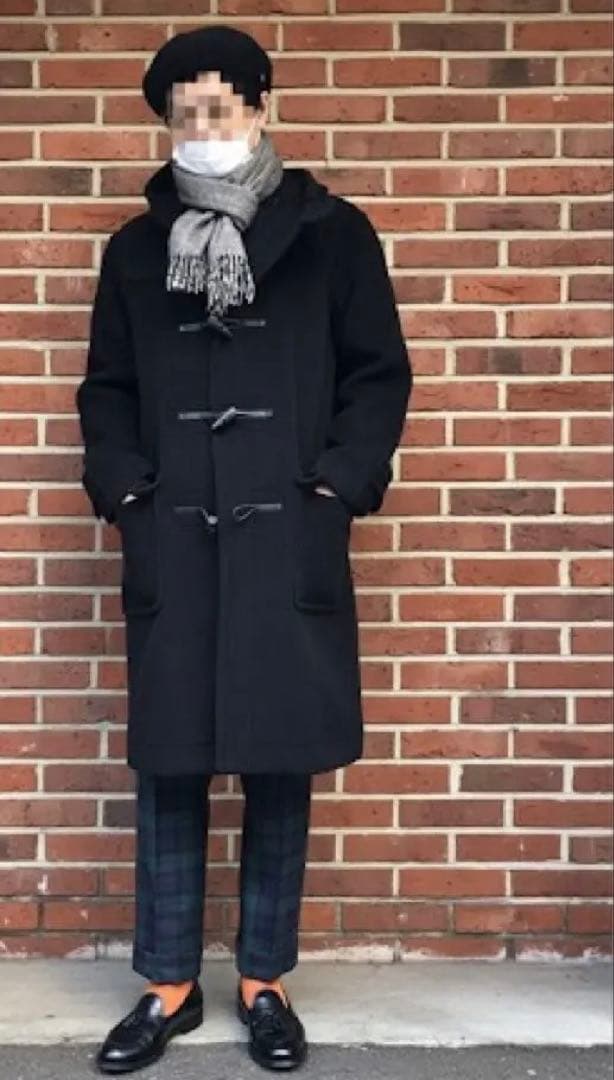 INVERTERE Joshua Ellis ダッフルコート ネイビー 40