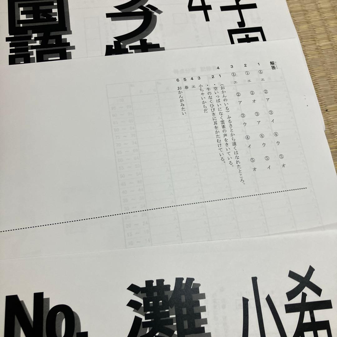 希学園 小4 灘クラブ特訓1年分 国語 2024年度版最新