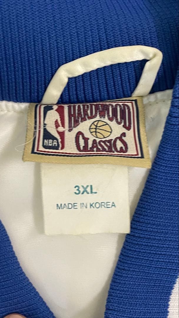 LAKERS スタジャン majesty ホワイト/ブルー