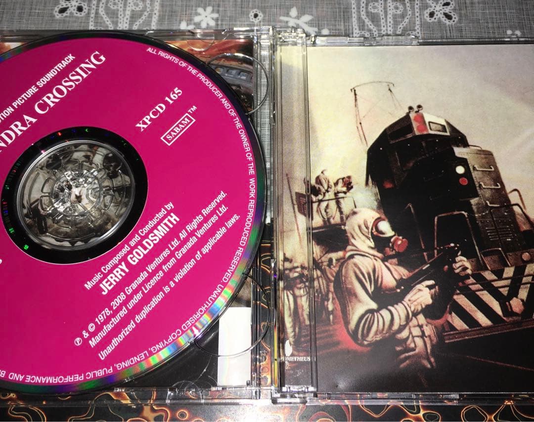 カサンドラ・クロス　| ジェリー・ゴールドスミス　2枚組　希少品