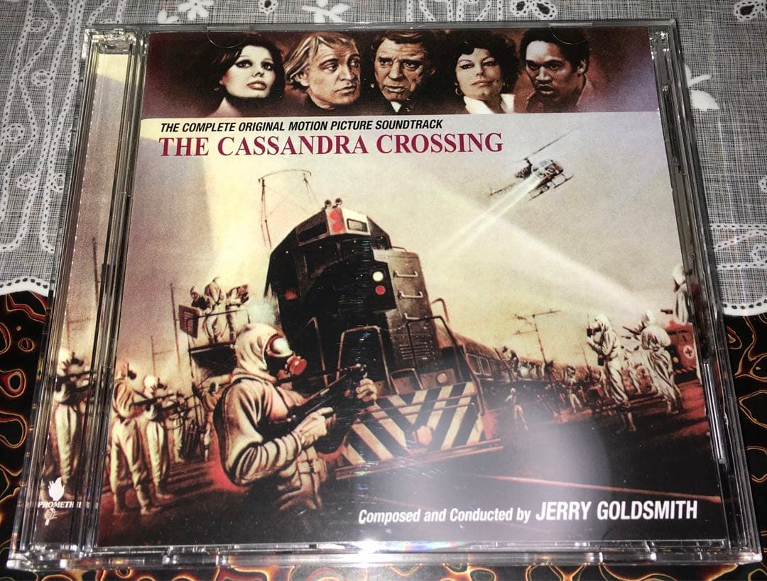 カサンドラ・クロス　| ジェリー・ゴールドスミス　2枚組　希少品