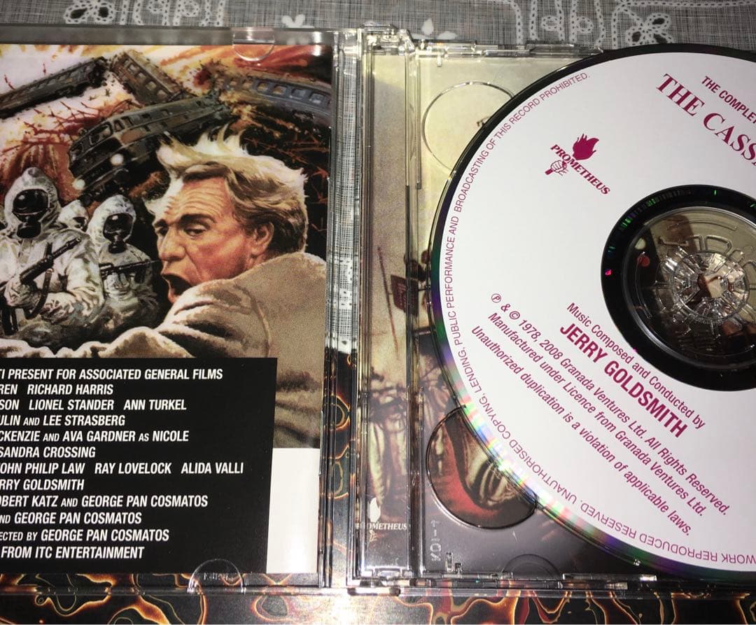 カサンドラ・クロス　| ジェリー・ゴールドスミス　2枚組　希少品