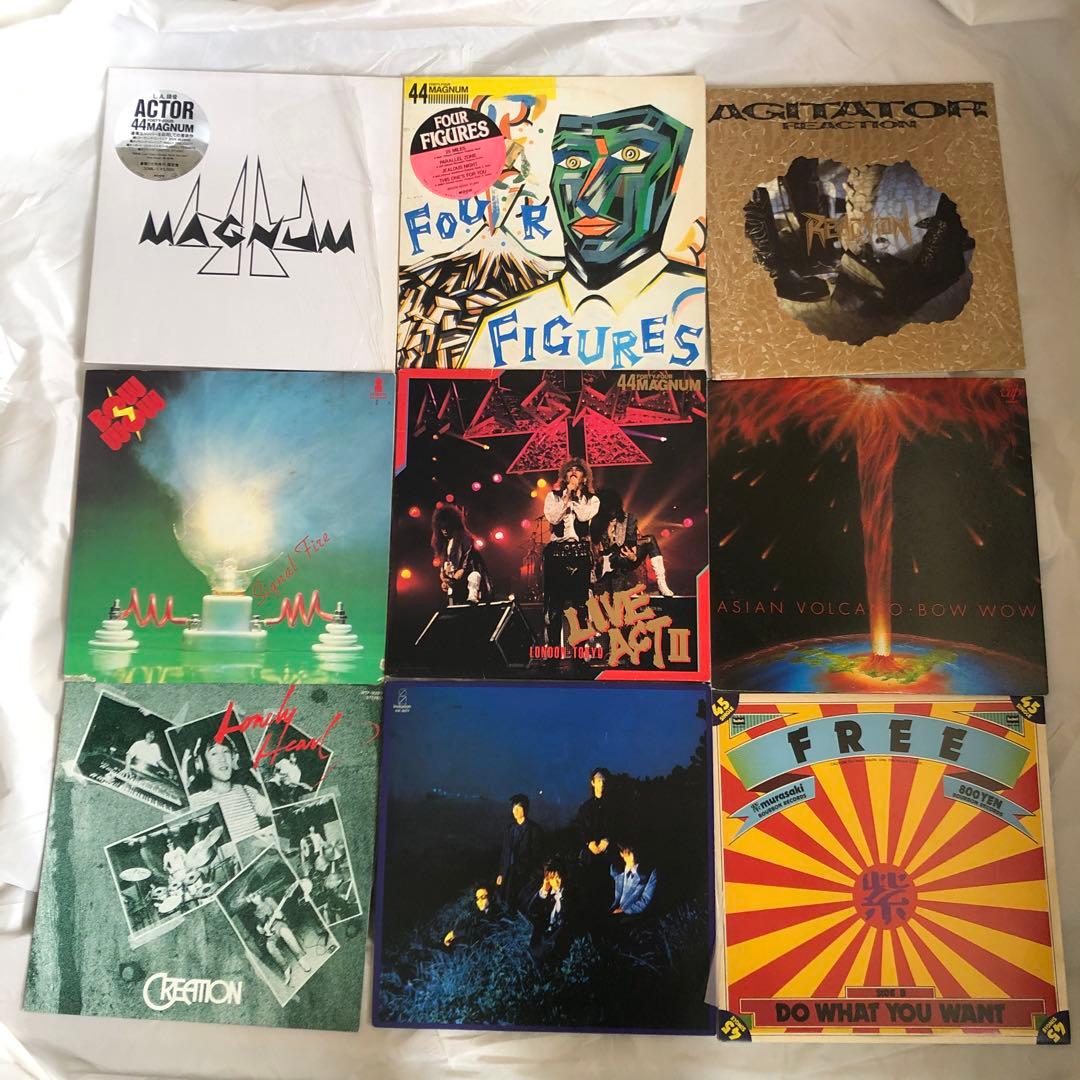 レア　japanese hard rock LP レコード　22枚セット