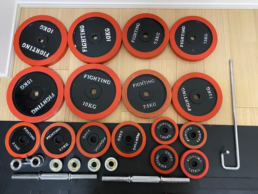 【ぬんさん用】ベンチプレス 100kg　セーフティセット　ダンベル　バーベル