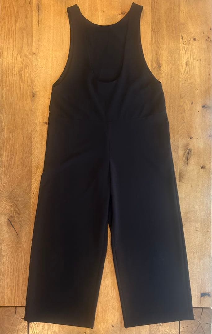 はな[plage] U-Neck オーバーオール Black 38