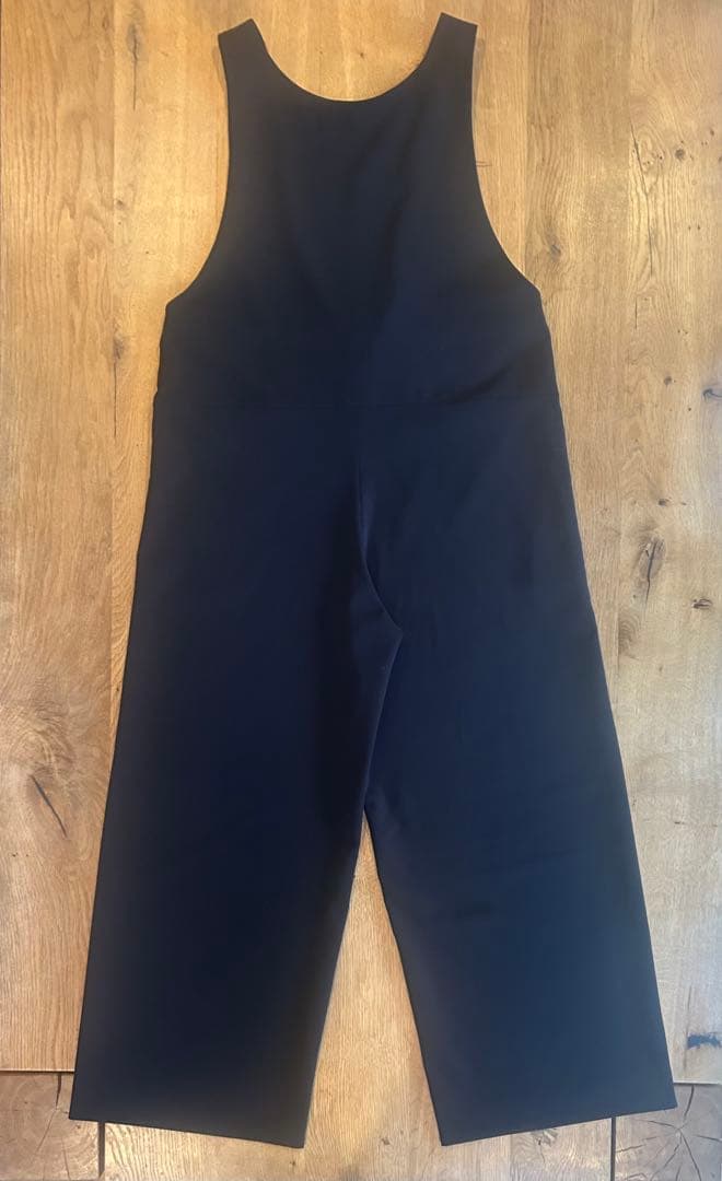 はな[plage] U-Neck オーバーオール Black 38