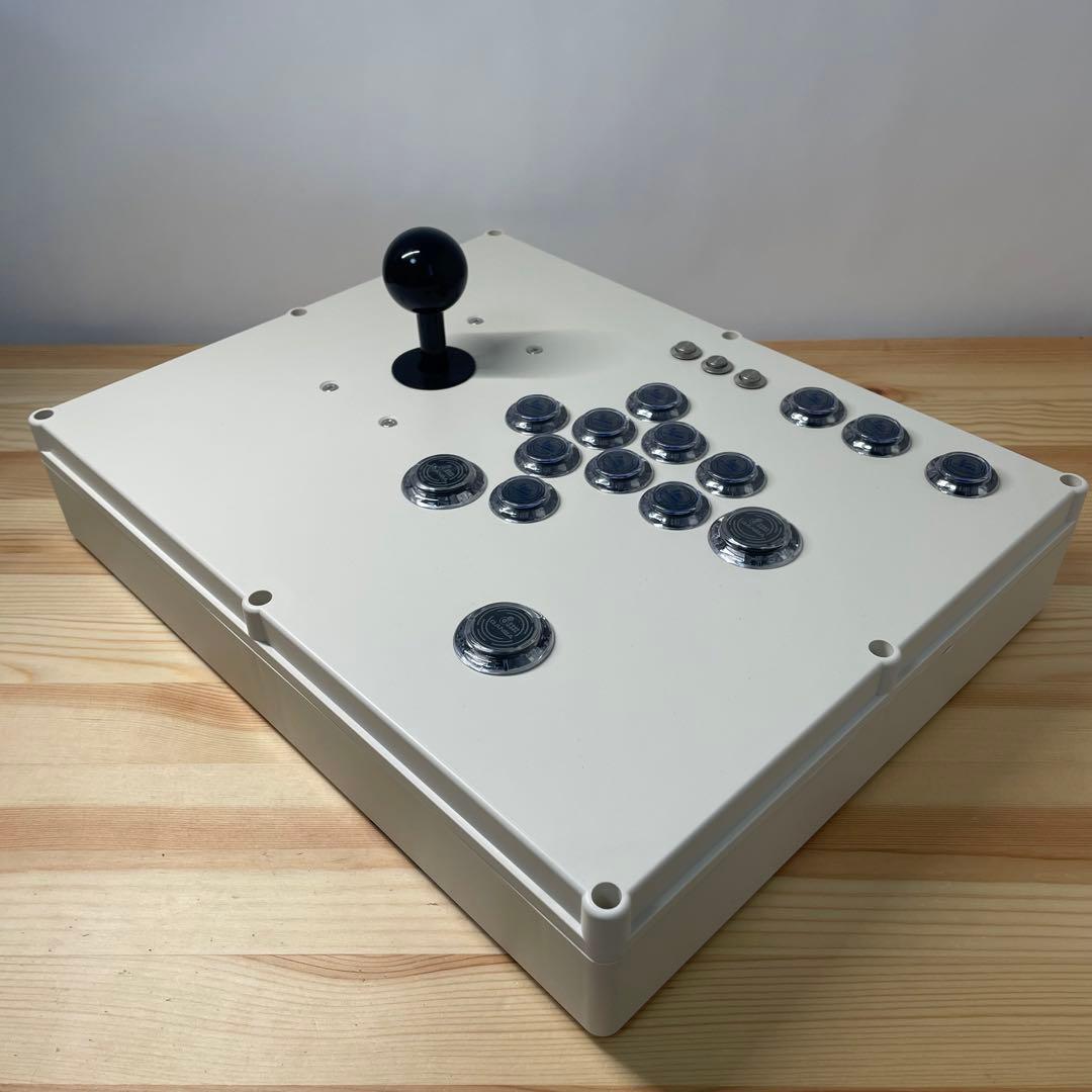 【CPC-LSF】アーケードコントローラー　アケコン　自作　スト6仕様　ブラック