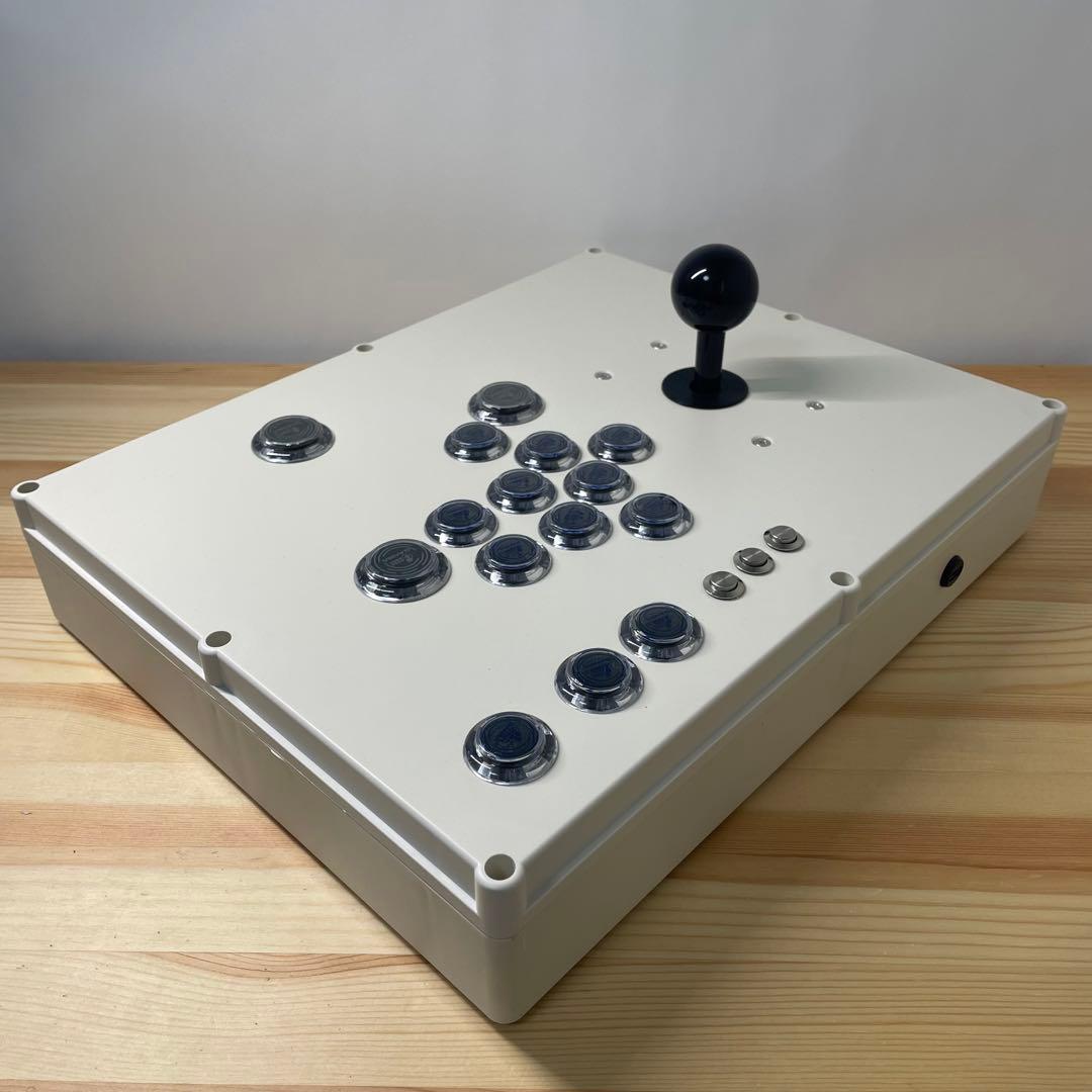 【CPC-LSF】アーケードコントローラー　アケコン　自作　スト6仕様　ブラック