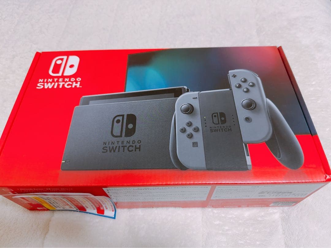 Nintendo Switch グレー 本体 2020年製(新品未開封)