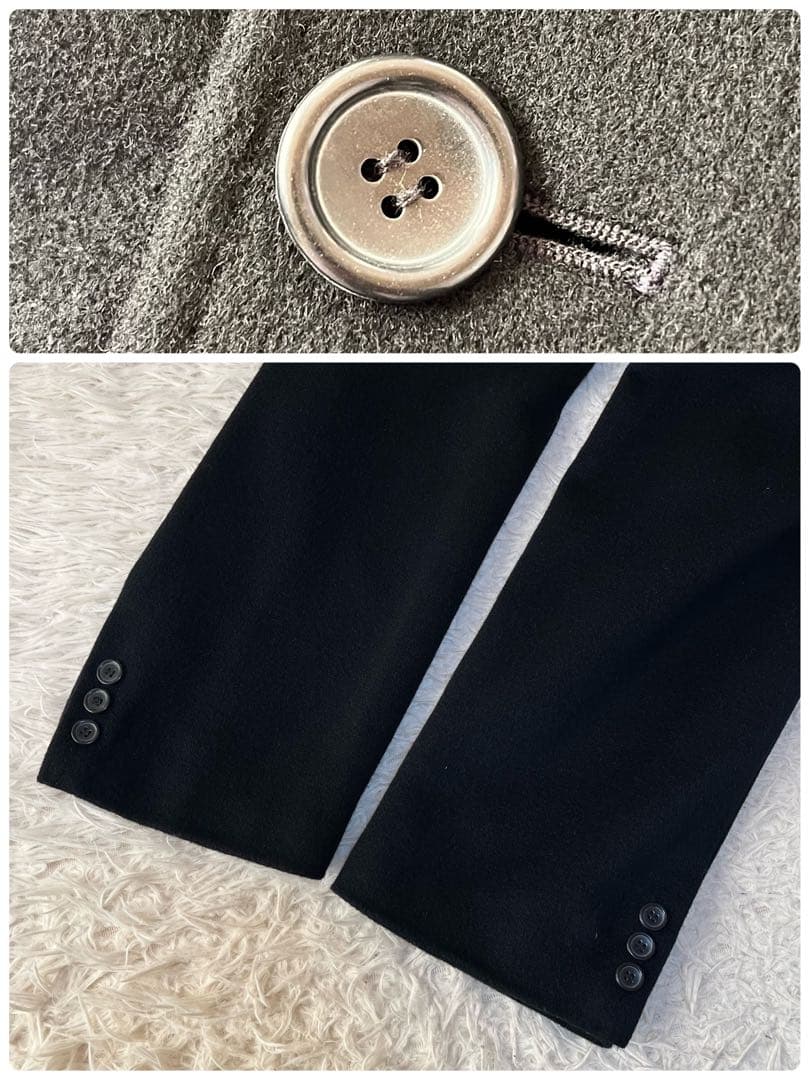 【美品】ベルタボーノ　カシミヤ100% ダブルチェスターロングコート　サイズLL