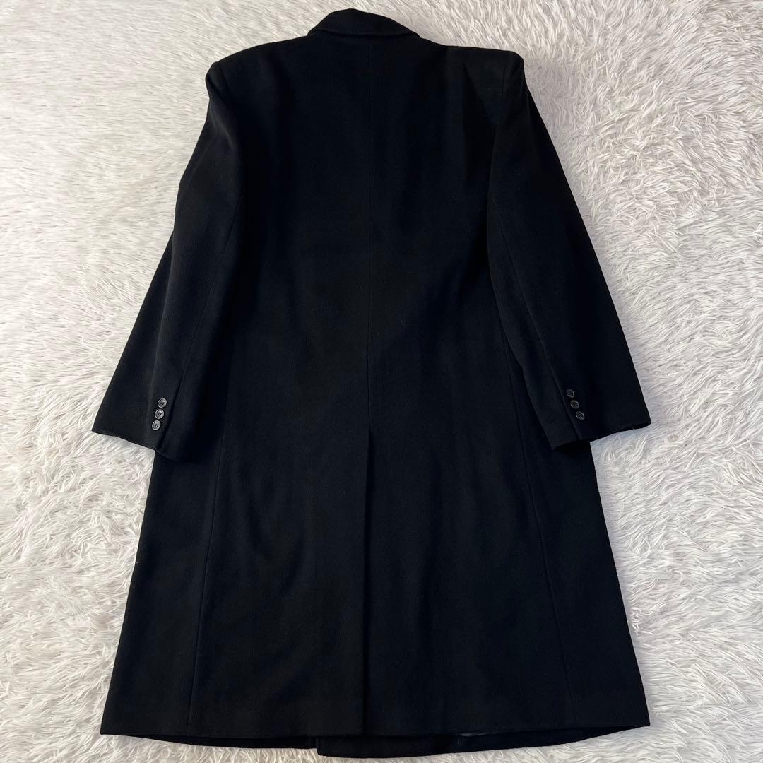 【美品】ベルタボーノ　カシミヤ100% ダブルチェスターロングコート　サイズLL