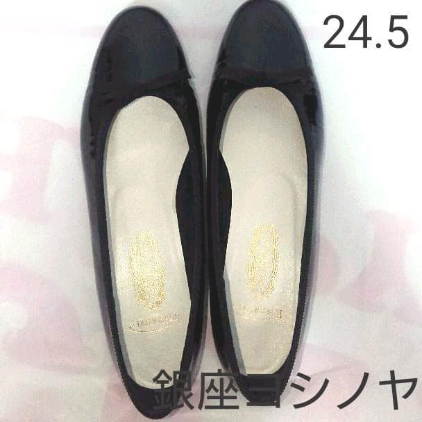 銀座ヨシノヤ　バレエシューズ HOSSORINA 24.5㎝