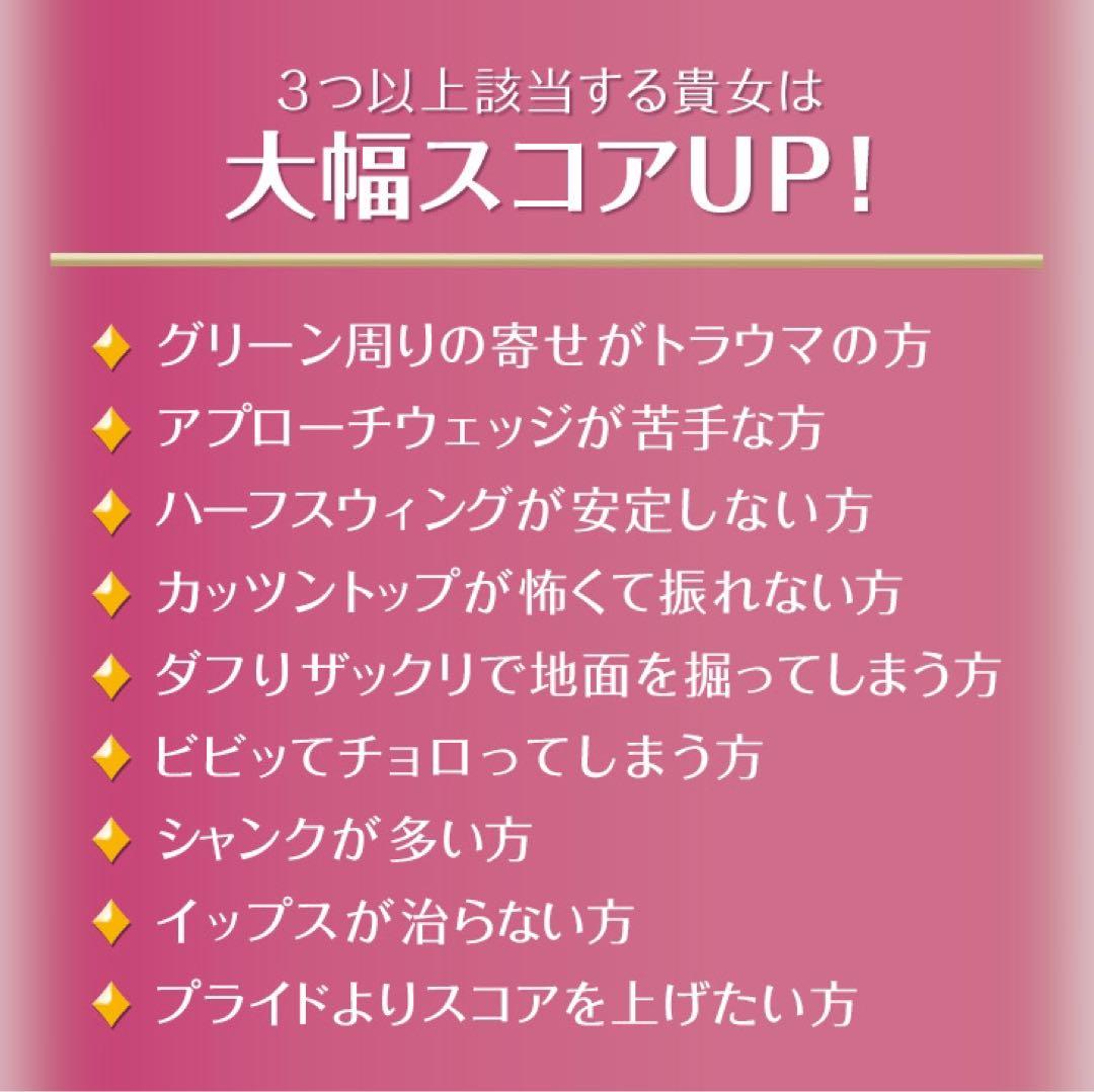 ラクに10打縮まる「お助けチッパー」新発売♥ ダイナミクス ツアーチッパーレディ