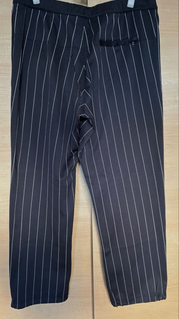 値段交渉OK Y-3 black stripes slacks