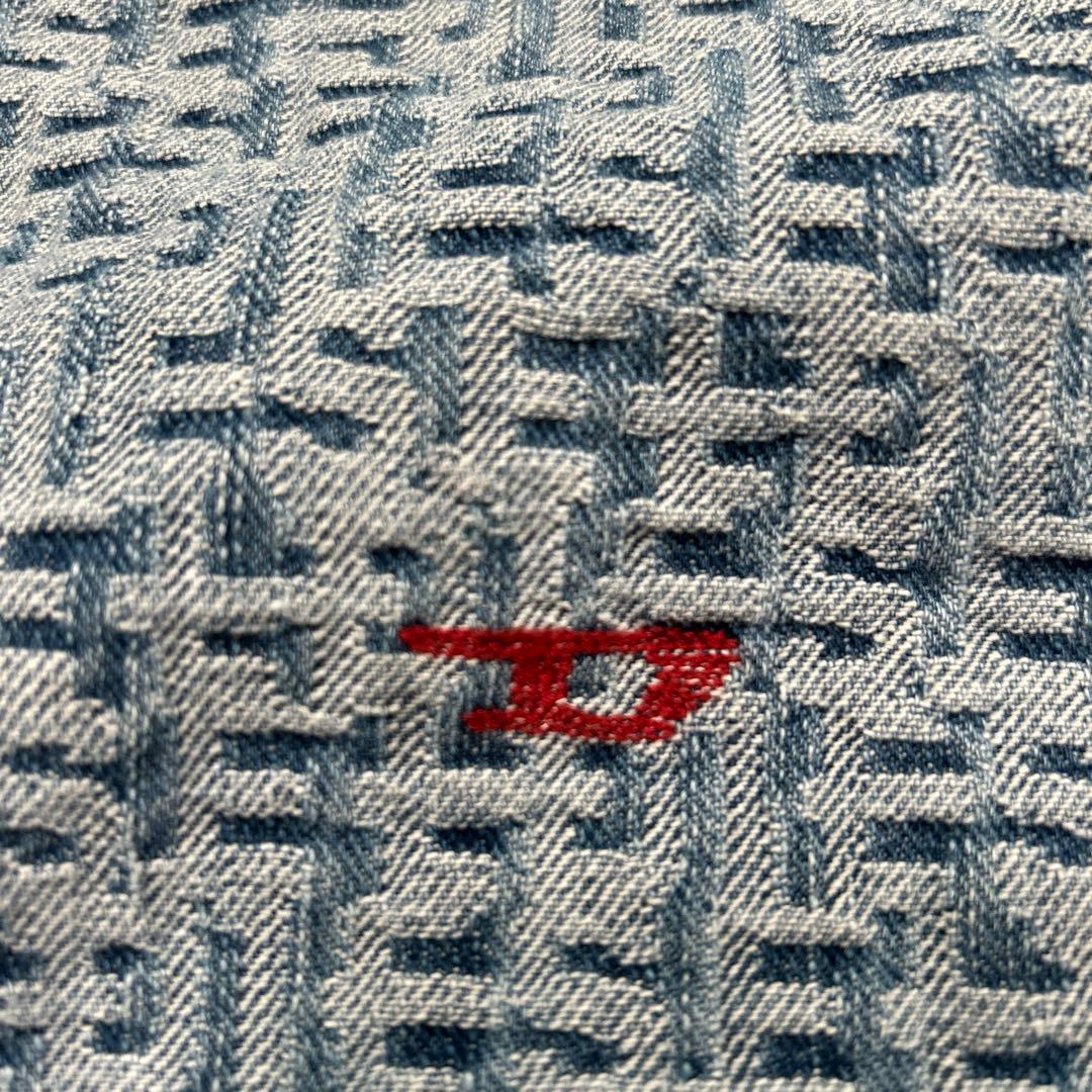 【☆極美品XXL☆】DIESEL Gジャン デニムジャケット XXL相当 総柄