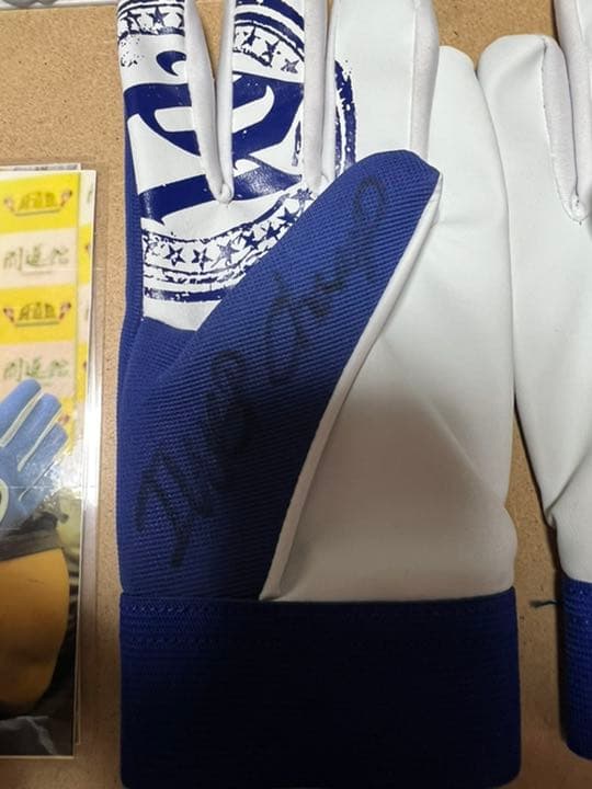 新日本プロレス WWE AJスタイルズ直筆サイン手袋