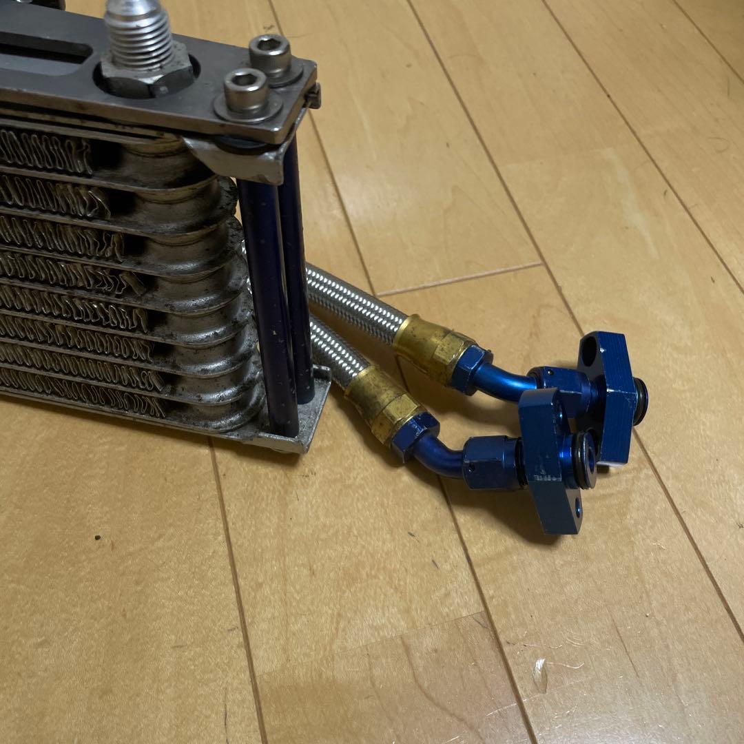 XJR1300 プロト　ラウンドオイルクーラー