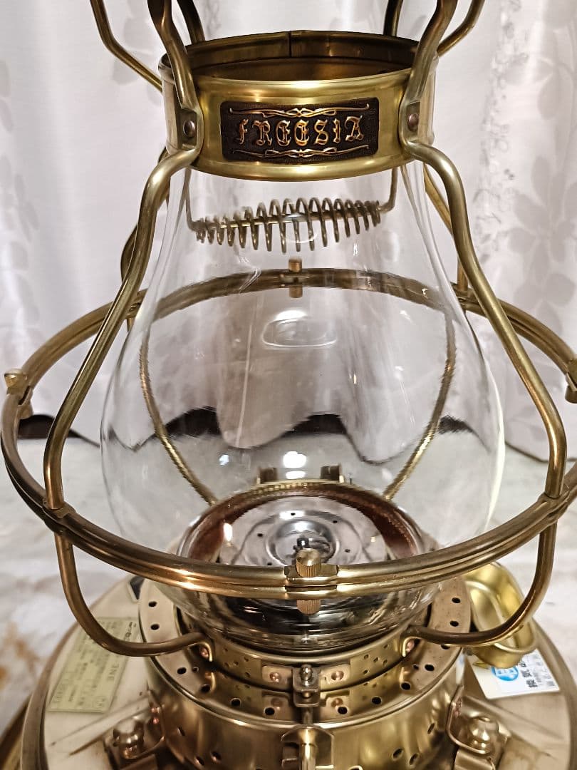 【美品】ニッセン石油ストーブ ゴールドフレーム IS-3NE 復刻版