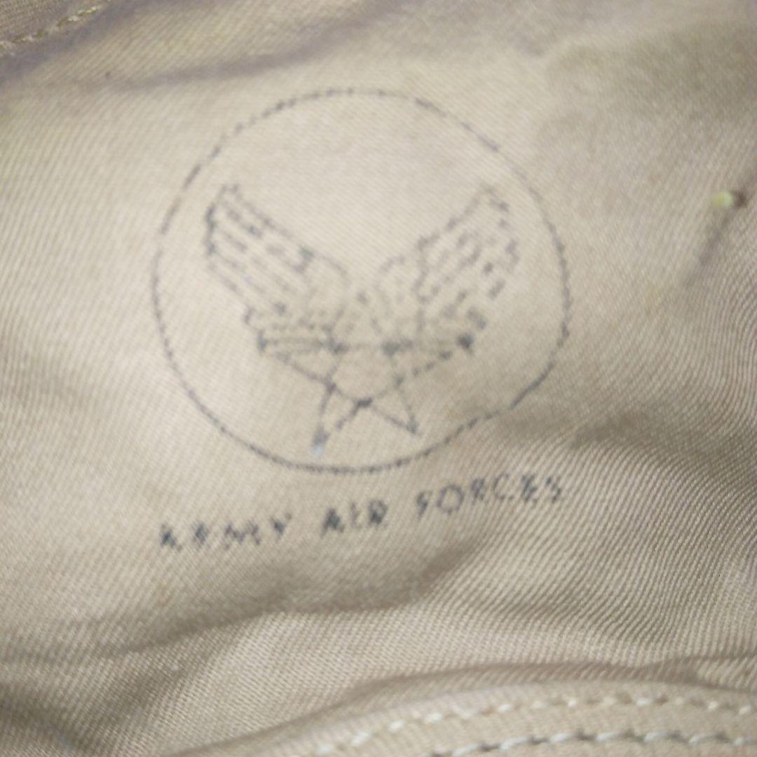 WW2アメリカ陸軍航空隊夏用飛行帽（実物)