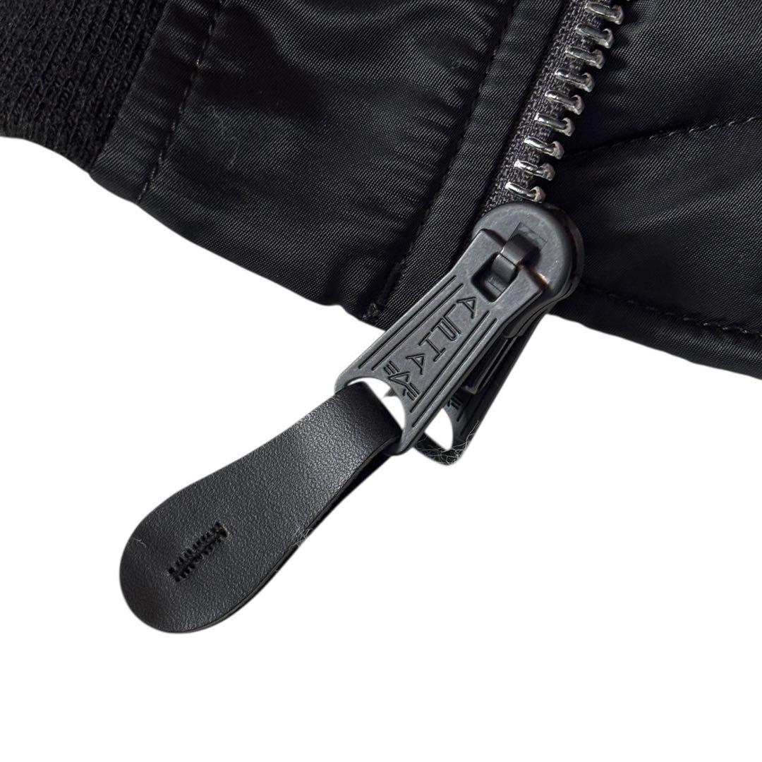 美品　アルファインダストリーズ MA-1 フライトジャケット リバーシブル　黒