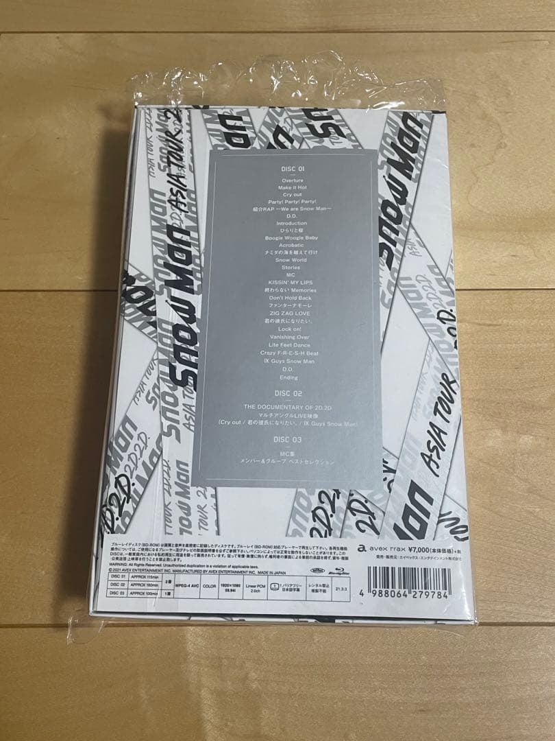  Man アジアツアー 2D2D dvd