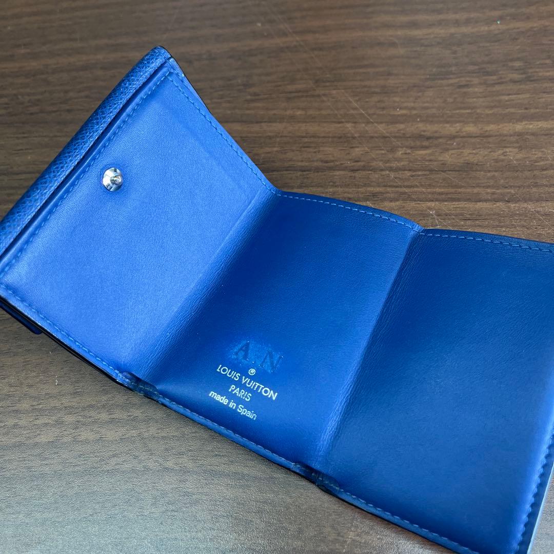 訳あり　ヴィトン　ディスカバリー　コンパクト　ウォレット　タイガラマ　ボタン