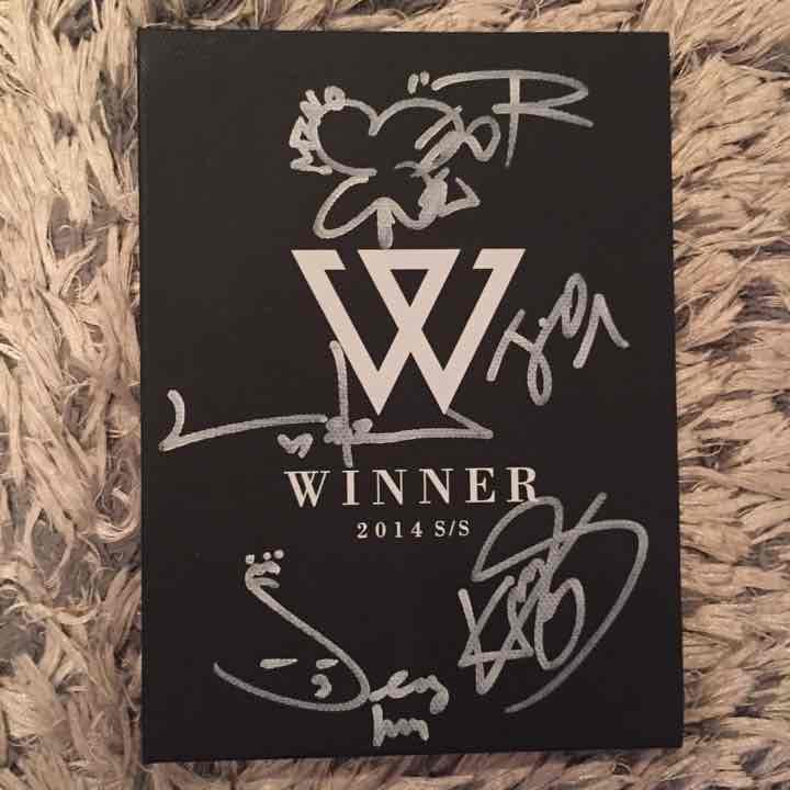WINNER 直筆サイン入りアルバム